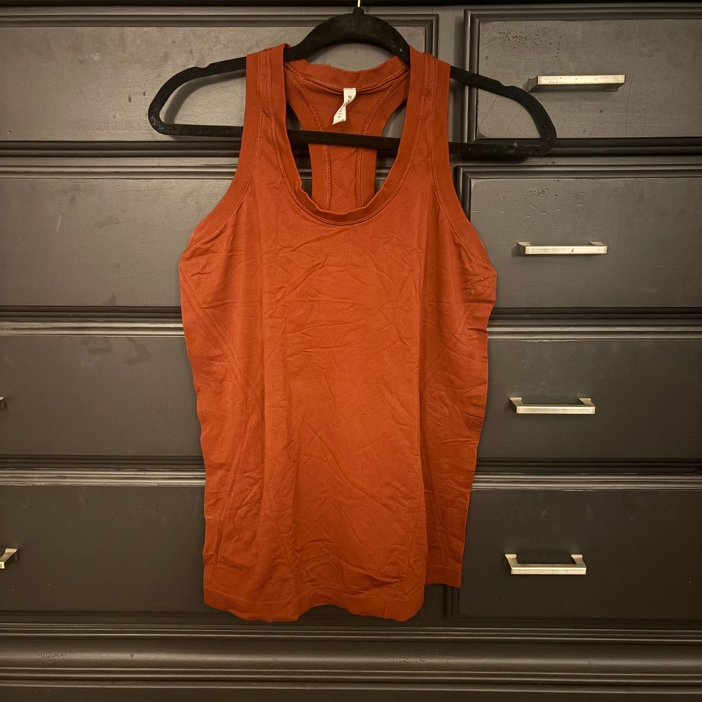 Athleta Women’s Rust Racerback Tank Top - Medium